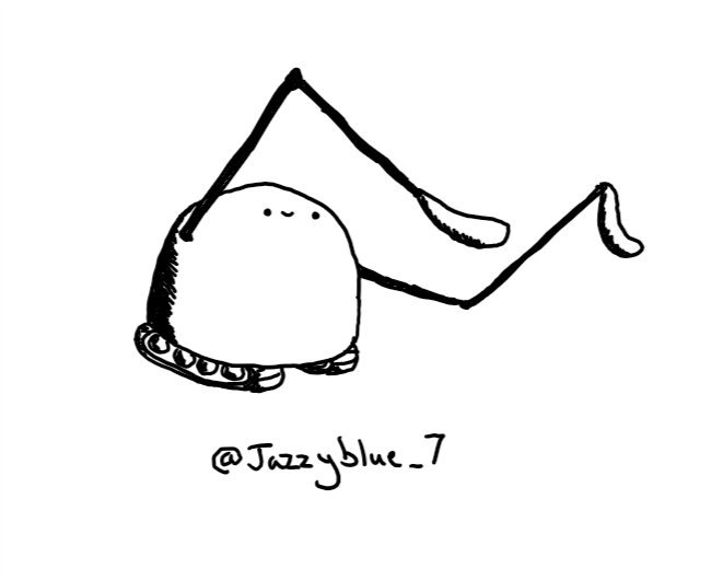 A smiling, dome-shaped robot with caterpillar tracks and two long, jointed arms ending in shoehorns.