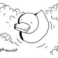 A robot rubber duck, floating in a bath, surrounded by bubbles and looking upwards.